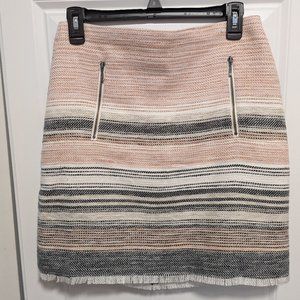 Loft Multicolor Skirt, Size 4